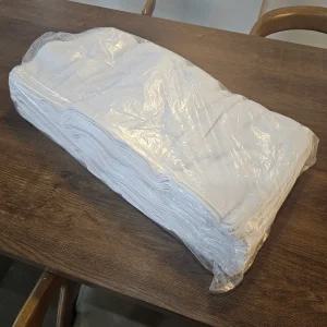 타올행주 면행주 1봉 50입 백색 청색 55g 72x33