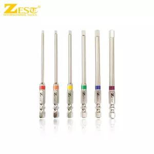 제스트 육각 레인보우 렌치비트세트 100mm [ Z-HWB100 ]