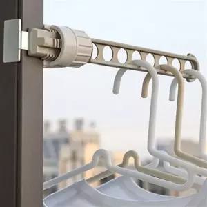 창틀 건조대 미니 문틈 실내건조대 창문 건조대 빨래 걸이 스테인리스 옷걸이 스텐 옷장