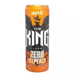 [롯데칠성음료] 롯데칠성 핫식스 더킹 아이스피치 제로 355ml  18개