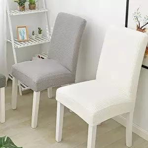 고탄력 식탁의자커버 엠보 의자 천갈이 리폼 등받이 커버