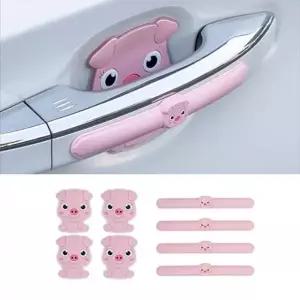 문손잡이 보호 실리콘 스티커 8종세트 자동차 커버