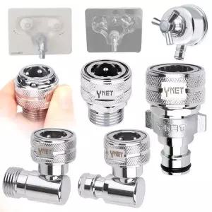 수도꼭지 부품 베란다 세탁기 매립 인바코 inbaco 프레오 커플링 변환 컨넥터 황동 커넥터 (옵션선택)