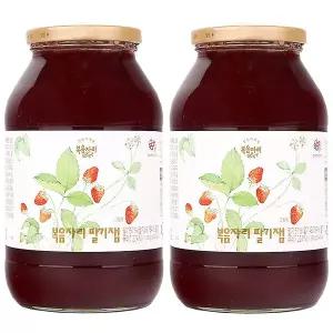 복음자리 딸기잼 1.3kg x 2개