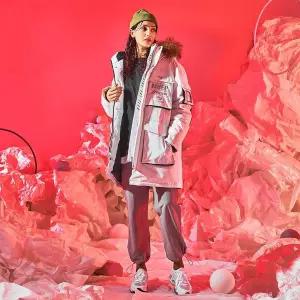 [미즈노][한정특가] 미즈노 CRO 스키 미드 사파리 덕다운 야상점퍼 32YE0674