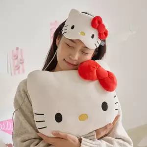 잉코 산리오 헬로키티 눈찜질 수면 온열안대