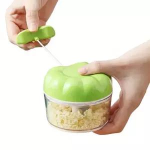 야채 마늘 김장 스핀 다지기 Q418-O