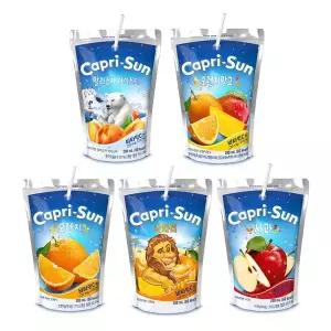 카프리썬 200ml 20개 오렌지망고 오렌지 사파리 사과 알라스카아이스티 어린이 주스 5종