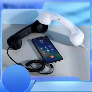 수화기 핸드폰 레트로 친구 블랙 부모님선물 다기능 전화기