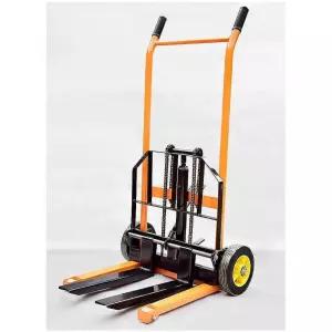 핸드 이동식 수동 윈치 운반기 유압리프트 지게차 자키 유압