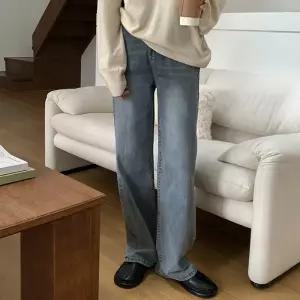 [코코블랑] 마인드 와이드 데님팬츠(숏,롱)