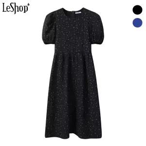 [롯데백화점]르샵 플라워 패턴 반팔 퍼프 원피스 (BP3OP011A)