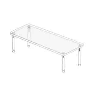 아크릴 진열대 피규어 전시대 1단 30cm / 40cm