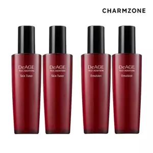 참존 디에이지 레드에디션 4종세트(스킨2+에멀전2)