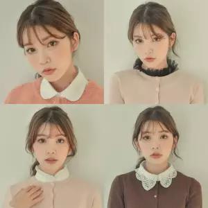 여성용 레이스 페이크카라 넥카라 레이어드 넥케이프 모음