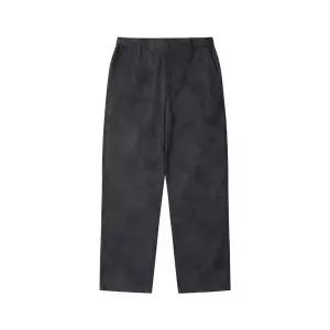 [커스텀멜로우](강남점) 블랙 스트레이트 핏 코튼 팬츠 CWPAS25122BKX