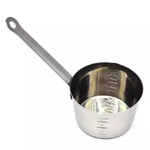 국산 스텐 계량컵 제빵 계량컵 비커 용량컵 200ml 롱/주방//조리/도구/베이킹/레시피/시험/제과/한식/중식