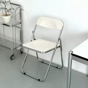 도노 미드센츄리 모던 인테리어 투명 폴딩 체어 접이식 의자