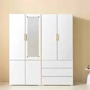 하부서랍 세트형 붙박이옷수납장 이불장겸옷장