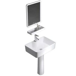 바인도기 미니 화이트 세면대 소형 욕실 긴다리 간이 도기 세면기 블랙 일체형