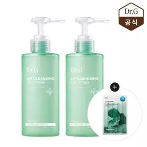 닥터지 약산성 클렌징 젤 폼 200ml 2개 (증)레드 블레미쉬 쿨 마스크
