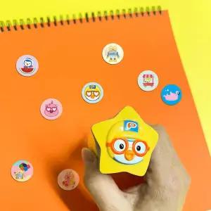 아트박스 뽀로로 스티커 도장놀이 낱개랜덤