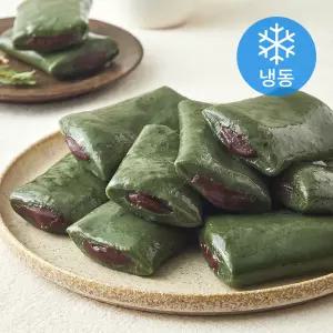 시루조아 굳지않는 떡 쑥 앙꼬절편 (냉동)