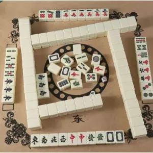 보드게임 휴대용 마작 여행 리치 상품 마작패 미니 가정용 마작테이블