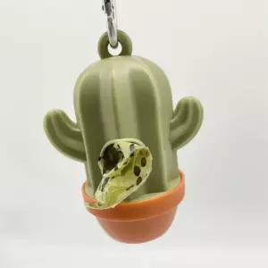 반려견 산책용 선인장 케이스 풉백 리필포함 강아지 똥비닐 개배변봉투 에티켓 댕댕이