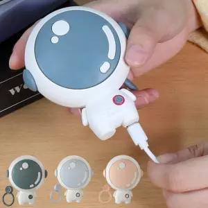 우주인 손난로 충전식 휴대용 핫팩 온찜질 워머 사무실 학생 야외 캠핑 등산 골프 낚시 선물