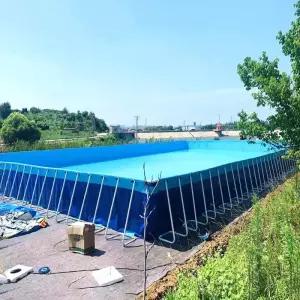 대형 조립식 수영장 특대형 워터파크 간이 인덱스 에어 대형풀장 사각 조립식수영장 펜션