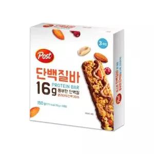 포스트 단백질바 150g (3개입)