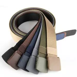 플라스틱 버클 다용도 멀티 벨트 1개 120cm 밀리터리 작업용 등산 낚시 인쇄가능 5컬러