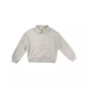 [하프클럽/디스커버리]디스커버리 키즈 여아 반집업 카라 트레이닝 DKTR15034-IVM