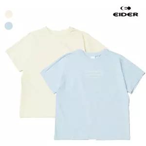 수피마 여성 반팔 라운드 티셔츠 크롭기장감 여자반팔티 DWM24268