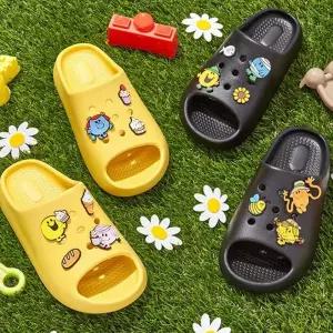 성인 거실화 사무실 미끄럼 실내화 성인 캐릭터 슬리퍼 방지 아쿠아 가벼운 욕실화 야외 주방 신발 고무