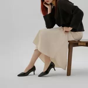 SOVO 레쥬르 2type 스틸레토 셔링 펌프스 1cm 6cm