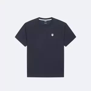 [케이스위스] 플렉스에어 쉴드 로고 반팔 티 NAVY (1KSTSFU901)