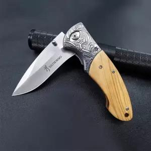  맥가이버칼 낚시칼 코만도나이프 등산칼 휴대용칼 접이식 browning 334