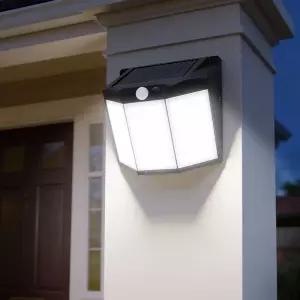 태양광 센서등 계단등 야외 조명 벽등 태양열 LED 옥외 간판조명 테라스 난간 432구