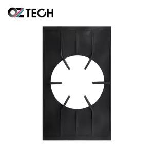 오즈테크 495x300 세라믹 코팅 중앙 상판 화구 업소용 버너 간택기 석쇠 가스렌지 그릴