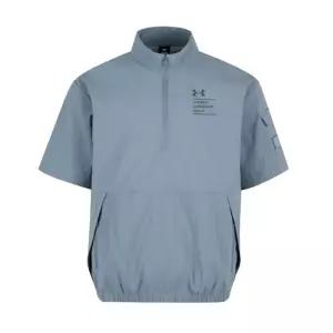 언더아머골프 남성 드릴테크 아노락 반팔 자켓 U4UMJK002-A001