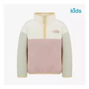 [노스페이스]키즈 NT7LR56U 크림 캠프아웃 플리스 아노락 929253
