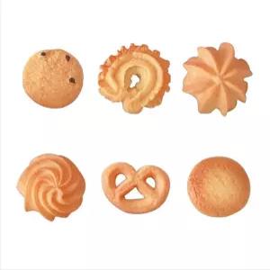 쿠키 모양 헤어 집게핀 머리핀 디저트 포인트 옆머리 고정 핀 액세서리