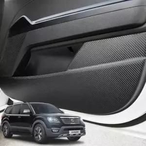 실내 카본 더뉴 도어커버 모하비 몰딩 스크래치방지