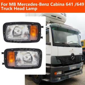 1PCS 24V 트럭 바디 예비 부품 헤드 램프 라이트 메르세데스-벤츠 Cabina 641 /649 6418200861