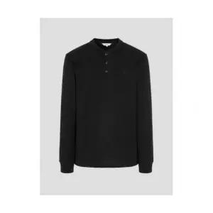 브랜드정품 빈폴 BEANPOLE MEN 피케 헨리넥 긴소매 티셔츠 블랙 112096