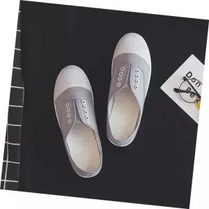 편한신발 경량 스니커즈 끈없는운동화 데일리슈즈 뮬캔버스