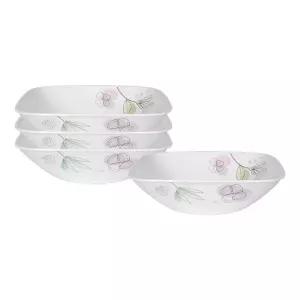 [코렐]파스텔멜로디 사각샐러드볼 4P 세트