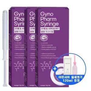 지노팜 여성보습젤 이너케어 여성청결제 의료기기 (대용량) 30개입 +질세정기1개